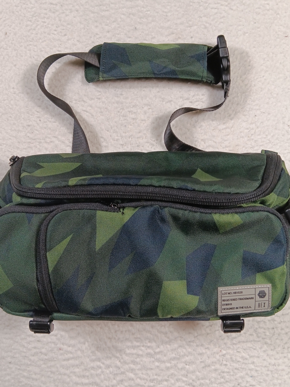 Hex Ranger Green Camo DSLR Camera Sling V2 Bag